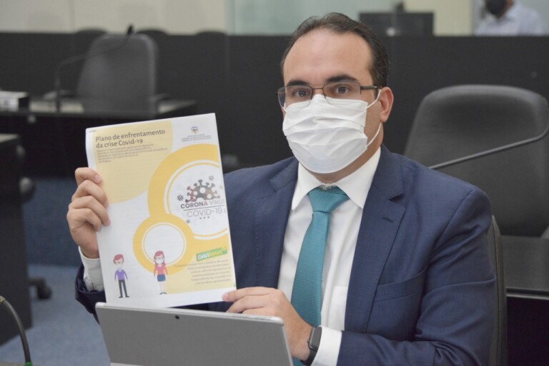 Davi Maia apresenta plano de enfrentamento à crise