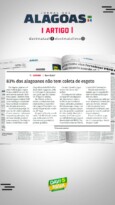 Read more about the article 83% dos alagoanos não tem coleta de esgoto