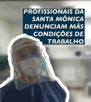 Read more about the article Covid-19: Profissionais da saúde denunciam más condições de trabalho