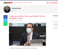 Read more about the article RICARDO MOTA: O discurso de Davi Maia que Renan Filho foi obrigado a ouvir